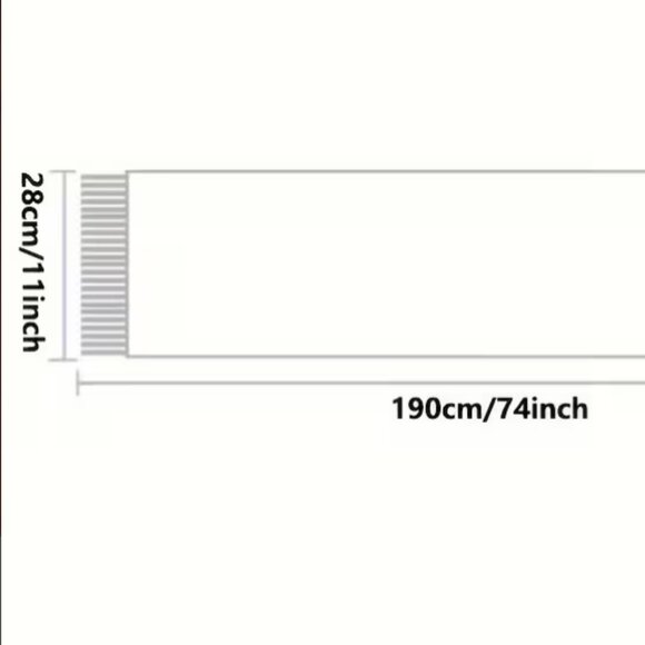 Soft Red Oversized Winter Scarf With Fringe – Cozy Blanket Shawl Wrap - Picture 4 of 4